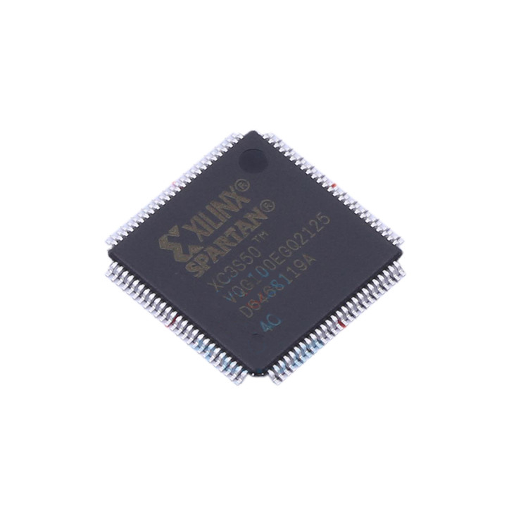 (Auf Lager) XC3S50-4VQG100C 100-VQFP (14x14) Input/Output 100VQFP integrierter Schaltung IC-FPGA 63