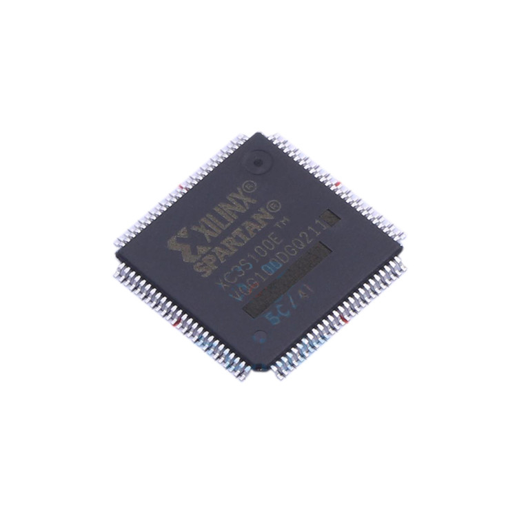 (Auf Lager) XC3S100E-4VQG100I 100-VQFP (14x14) Input/Output 100VQFP integrierter Schaltung IC-FPGA 66
