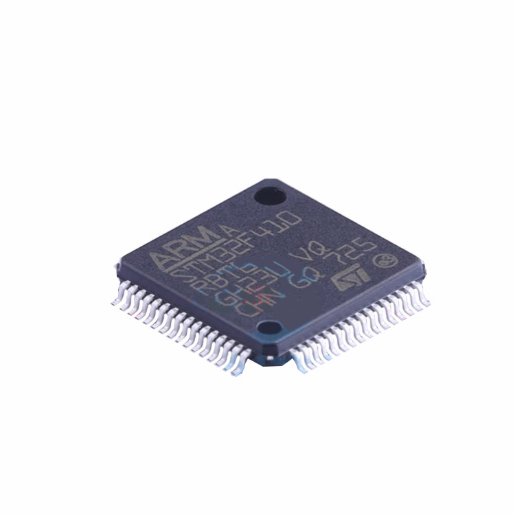 Teilintegrierte schaltung STM32F410RBT6 des Mikroreglers STM32F410RBT6 neue ursprüngliche Chip Electronic MCU 32bit LQFP-64