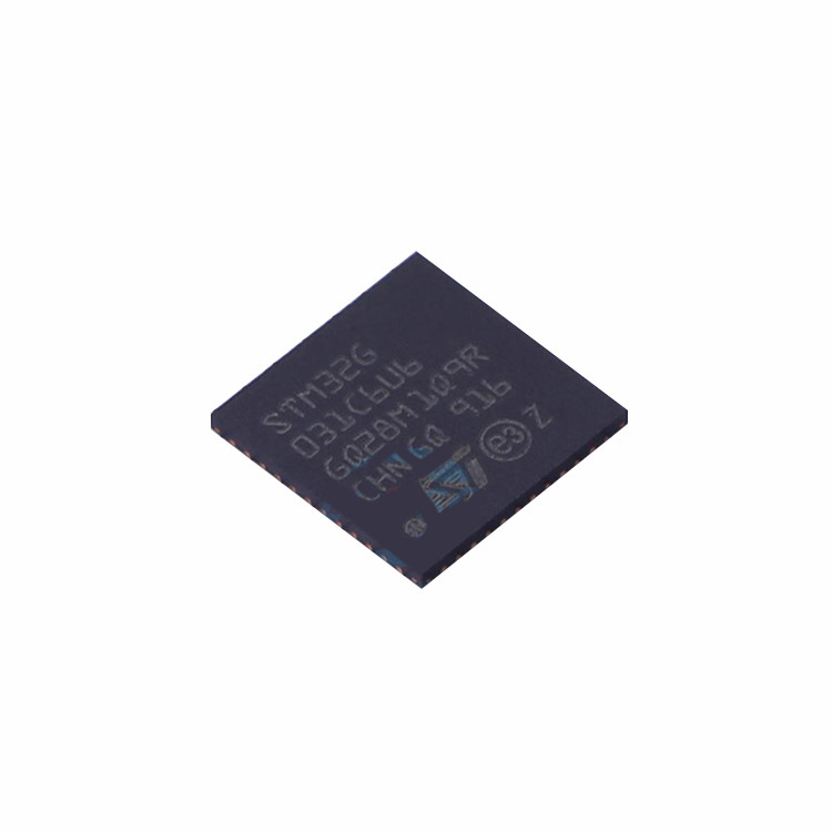 Ursprünglicher BLITZ 48UFQFPN ICs STM32G031C8U6 STM32G031C4U6 IC MCU 32BIT 32KB Chip des Mikroreglers STM32G031C6U6