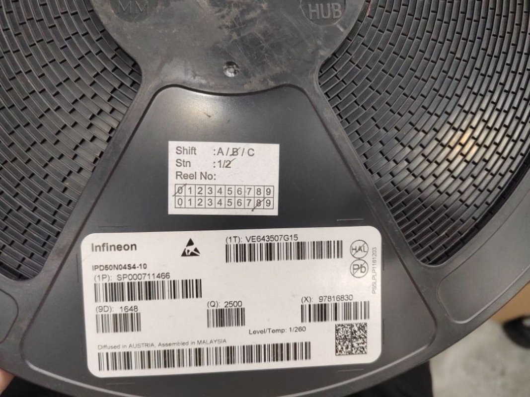 IPD50N04S4-10   Nagelneue Vorlage ICs Chip der integrierten Schaltung TO-252   unbenutzt