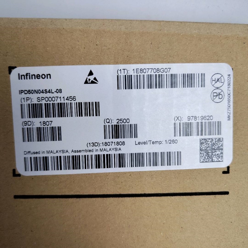 IPD50N04S4L-08  Nagelneue Vorlage ICs Chip der integrierten Schaltung TO-252   unbenutzt