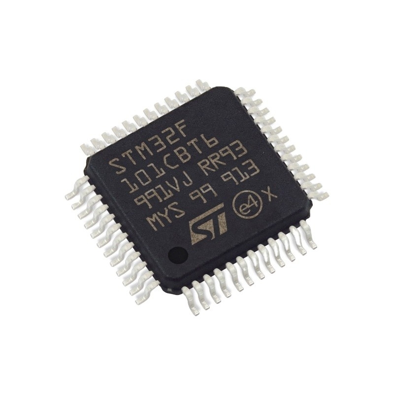 Chip im auf Lager STM32F101CBT6 der integrierten Schaltungen IC BLITZES 48LQFP Mikroregler ICs MCU 32BIT 128KB