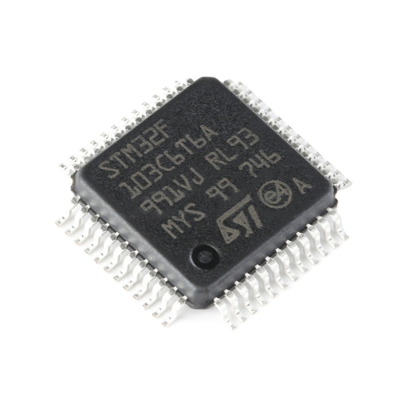 In GRELLEN elektronisches Bauelement 48LQFP Mikroregler ICs MCU 32BIT 32KB integrierten Schaltungen auf Lager STM32F103C6T6A