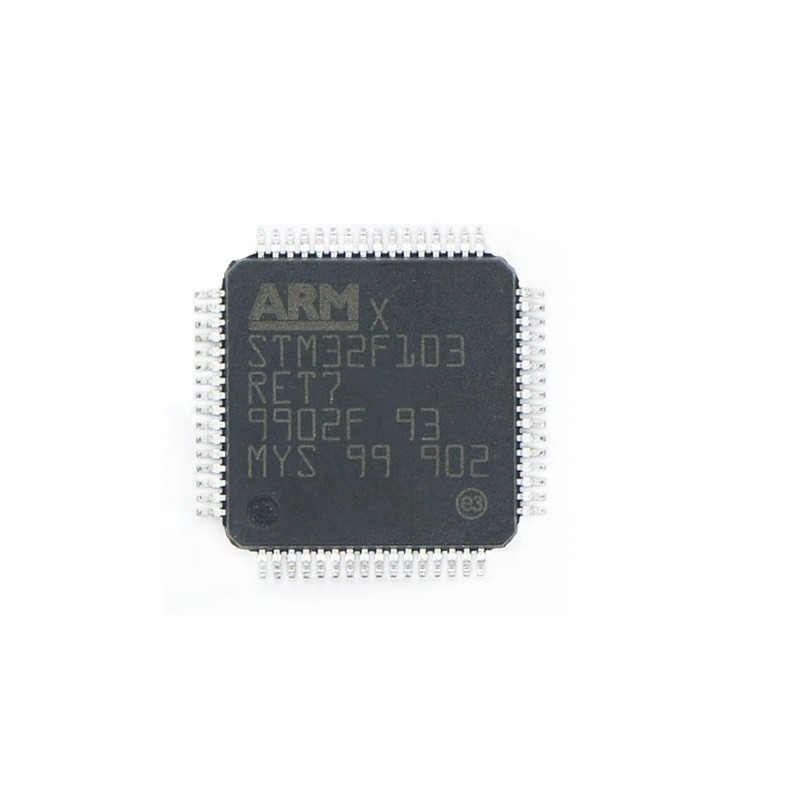 Chip im auf Lager STM32F103RET7 der integrierten Schaltungen IC BLITZES 64LQFP Mikroregler ICs MCU 32BIT 512KB