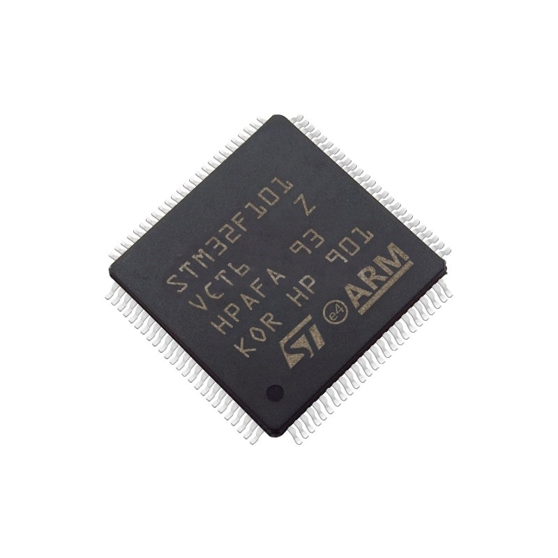 In Mikroregler und Prozessoren IC auf Lager MCU 32BIT 256KB Chip STM32F101VCT6 der integrierten Schaltungen IC BLITZES 100LQFP