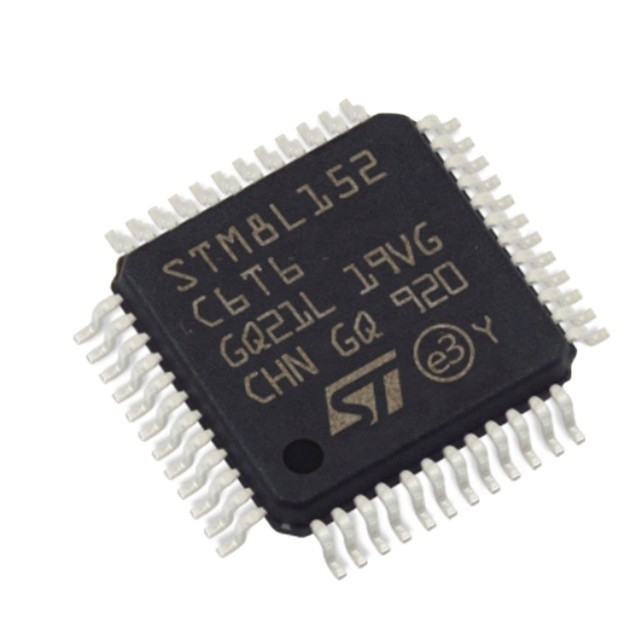 Neuer ursprünglicher Chip STM8L152C6T6 der integrierten Schaltungen IC BLITZES 48LQFP Mikroregler ICs MCU 8BIT 32KB