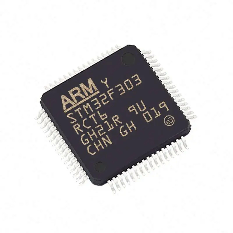 Chip im auf Lager STM32F303RCT6 der integrierten Schaltungen IC BLITZES 64LQFP Mikroregler ICs MCU 32BIT 256KB