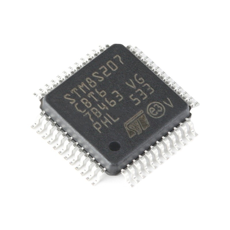 In GRELLEN elektronisches Bauelement 48LQFP Mikroregler ICs MCU 8BIT 128KB integrierten Schaltungen auf Lager STM8S207CBT6