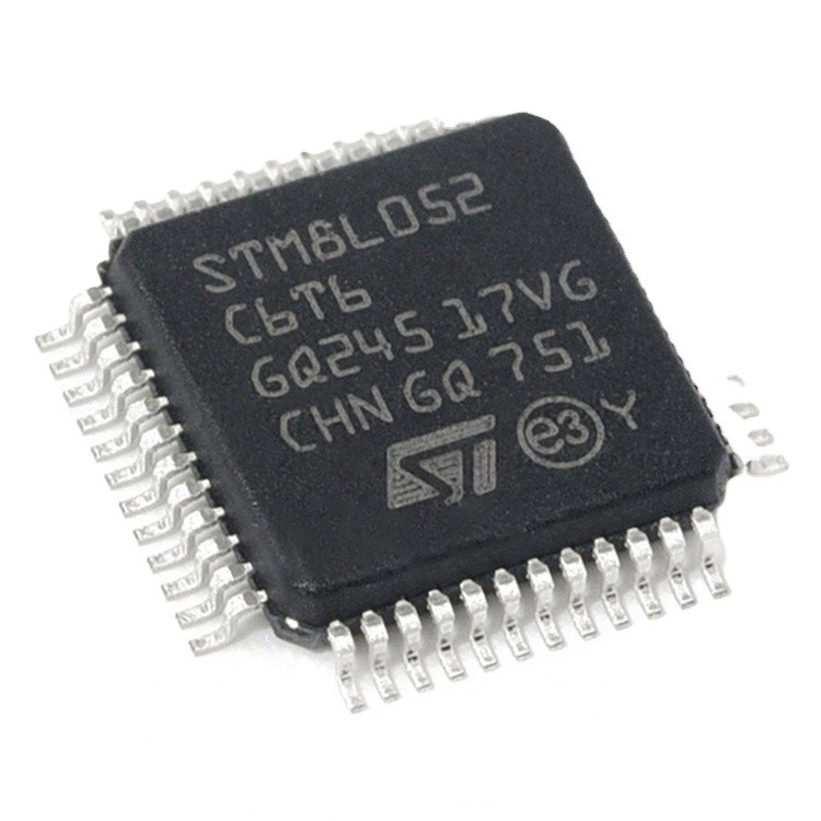 In GRELLEN elektronisches Bauelement 64LQFP Mikroregler ICs MCU 8BIT 64KB integrierten Schaltungen auf Lager STM8L052R8T6