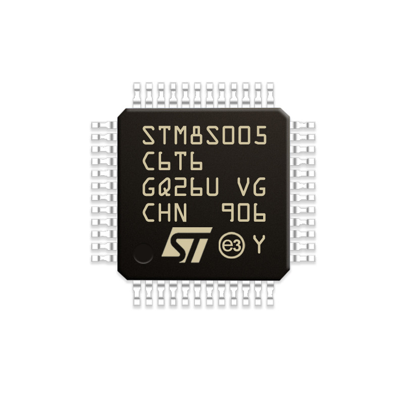 8-Bit--16MHz 32KB GRELLER 48-LQFP STM Reihen-Mikroregler IC STM8S005C6T6 Chuangyunxinyuan STM8S005C6T6 MCU