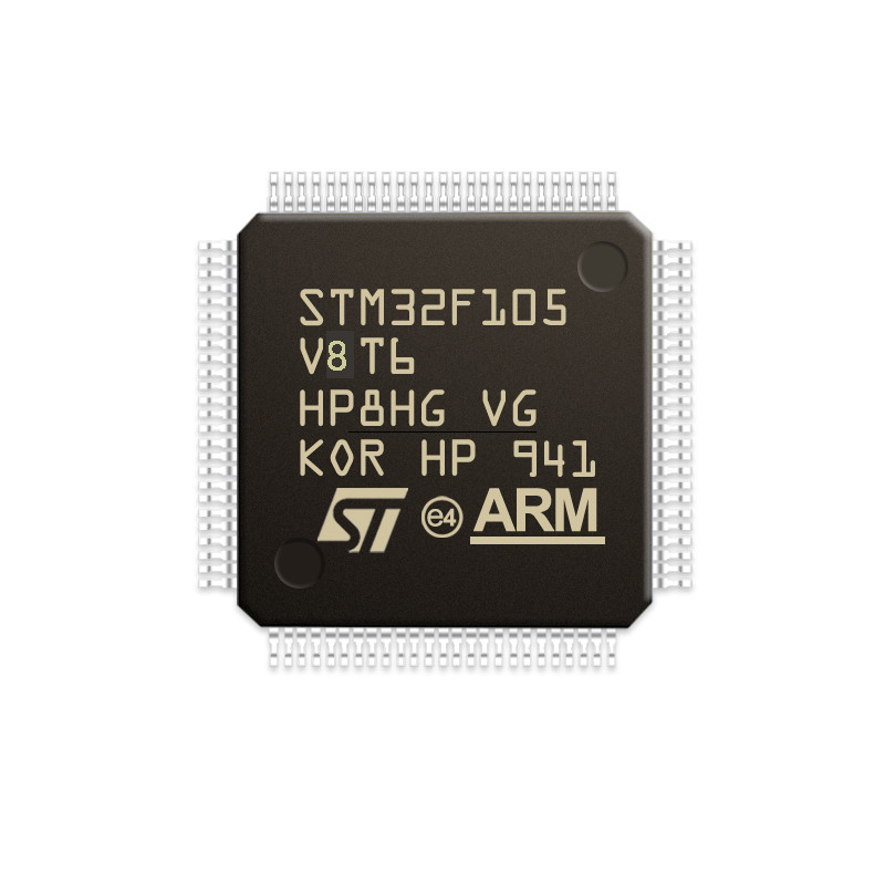 Stammaktie-integrierten Schaltung Chuangyunxinyuan STM32F105VCT6 IC der Mikroregler-ursprünglicher LQFP64 MCU Chip STM32F105VCT6