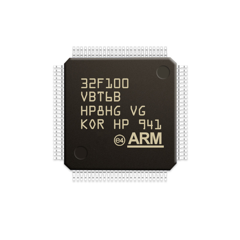 Qualität Chuangyunxinyuan STM32F100VBT6B im Mikroregler LQFP100 STM32F100VBT6B der Speicher-elektronisches Bauelement-integrierten Schaltung MCU