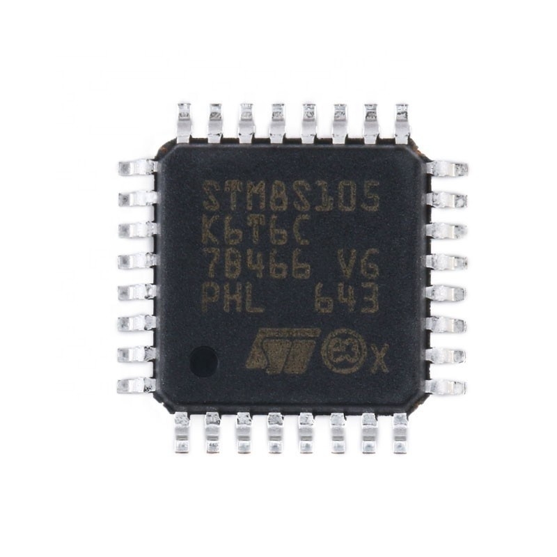 Bricht Teilursprüngliche eingebettete Mikroregler IC Chuangyunxinyuan-integrierter Schaltungen der elektronik-BOM LQFP32 STM8S105K6T6C ab
