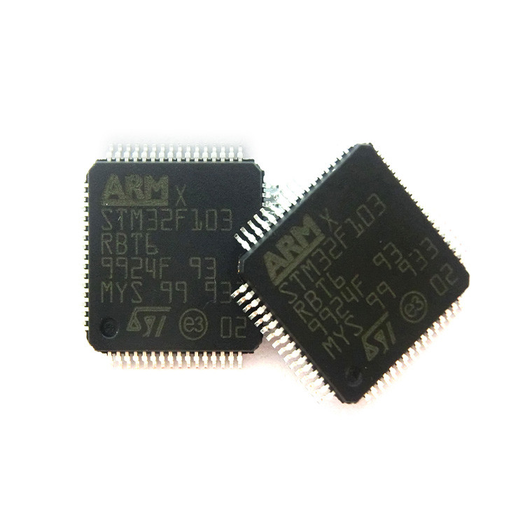 32-Bit--greller 2.5v/3.3v 64 Stift M3 Risc 128kb Arm Stm32f1 STM32F103RBT6 Mcu Lqfp IC
