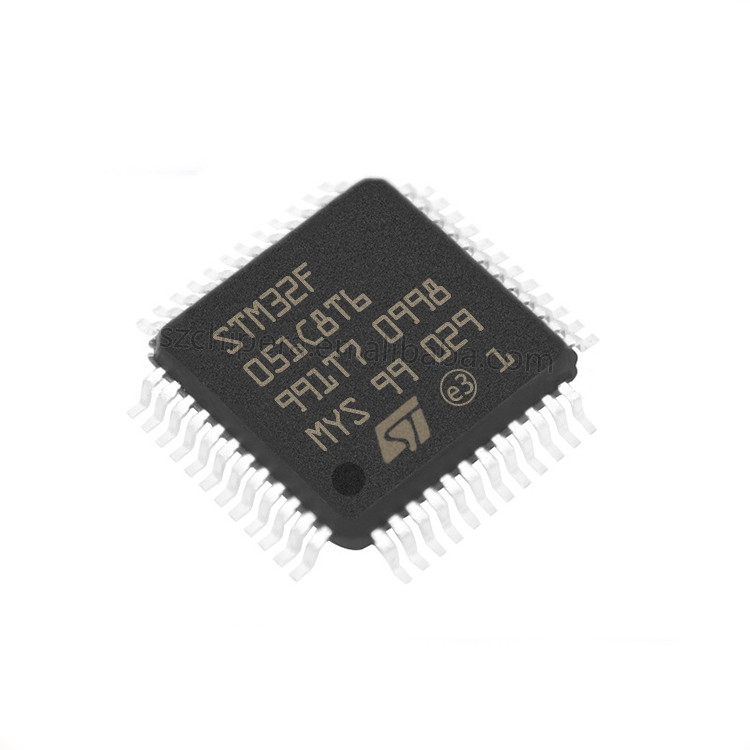 Elektronisches Bauelement STM8S105 MCU BEWAFFNEN Bit 64K grelle 48 LQFP STM32F051C8T6 IC ADC DAC 32