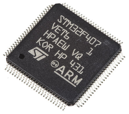 Ursprünglicher authentischer Mikroregler STM32F407VET6 ARM Cortex-M4 168MHz/512KB grelles RAM: 196KB IC