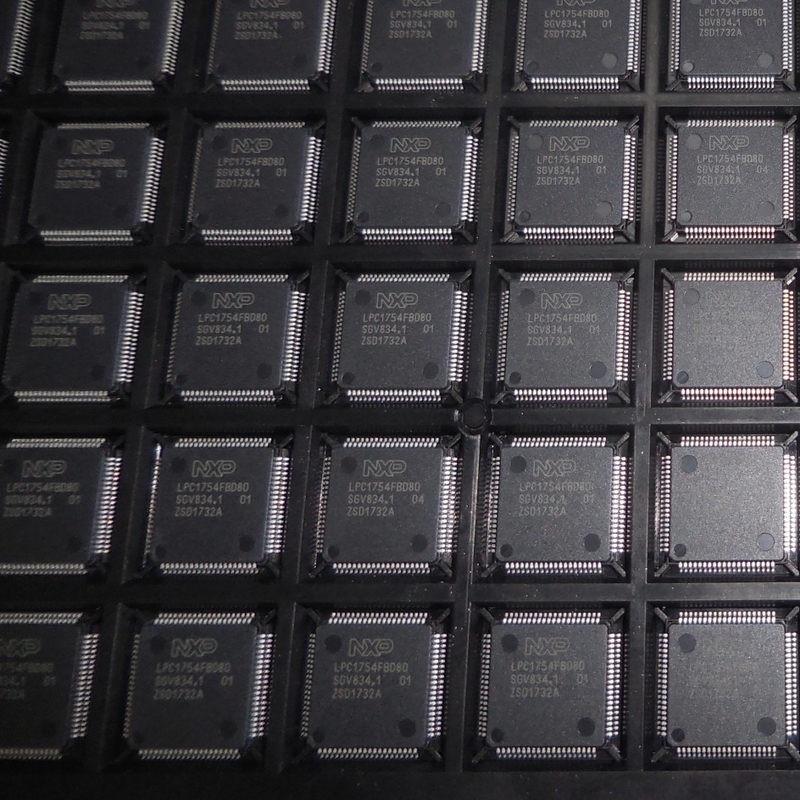 IC-Mikroregler-nagelneue Vorlage Chip integrierter Schaltung LPC1754FBD80 QFP80 unbenutzt