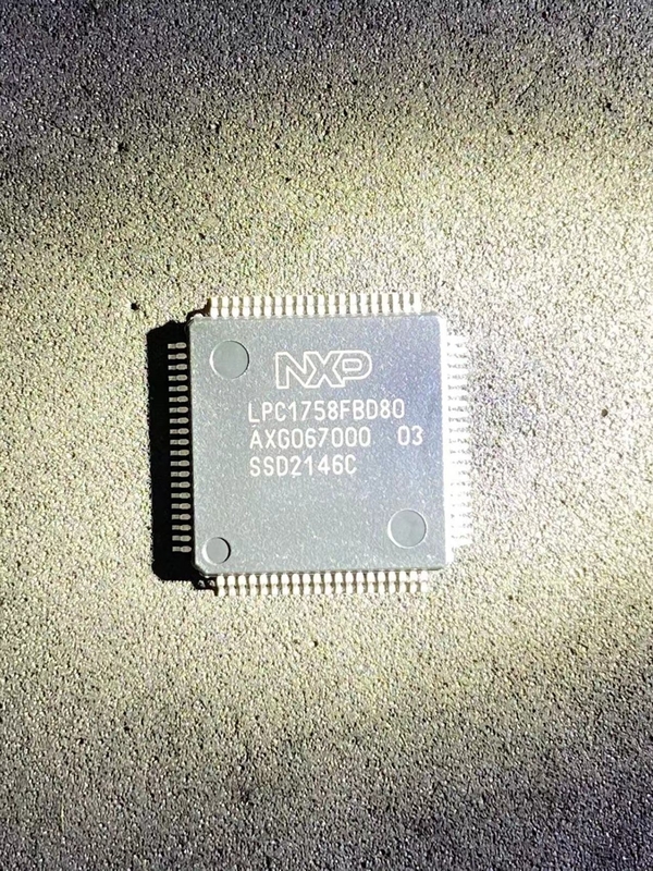 IC-Mikroregler-nagelneue Vorlage Chip integrierter Schaltung LPC1758FBD80 QFP80 unbenutzt
