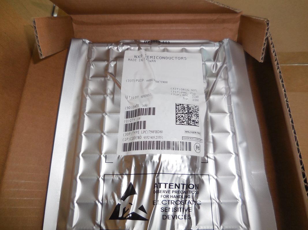 IC-Mikroregler-nagelneue Vorlage Chip integrierter Schaltung LPC1759FBD80 QFP80 unbenutzt