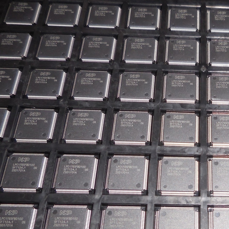 LPC1765FBD100   IC-Mikroregler-nagelneue Vorlage Chip der integrierten Schaltung QFP100 unbenutzt