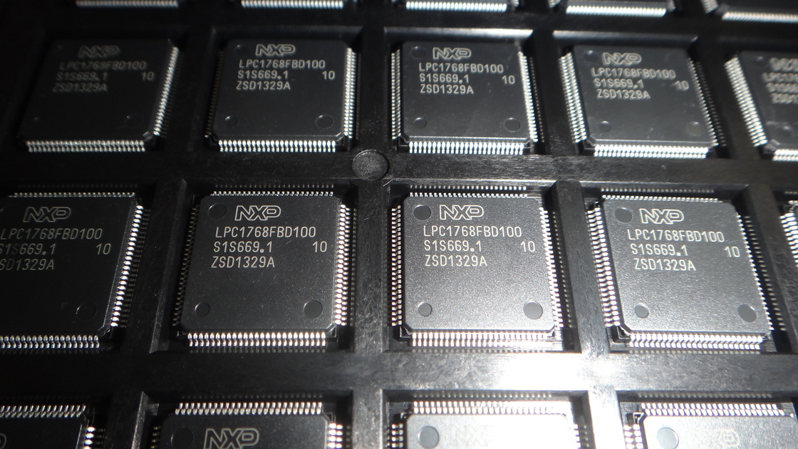 LPC1768FBD100   IC-Mikroregler-nagelneue Vorlage Chip der integrierten Schaltung QFP100 unbenutzt